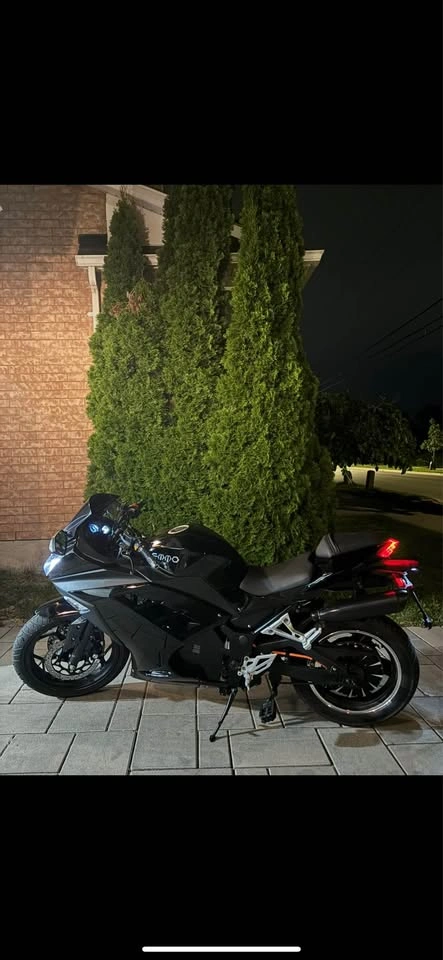 EMMO Zone II GTS Black Electric Motorcycle - photo 4