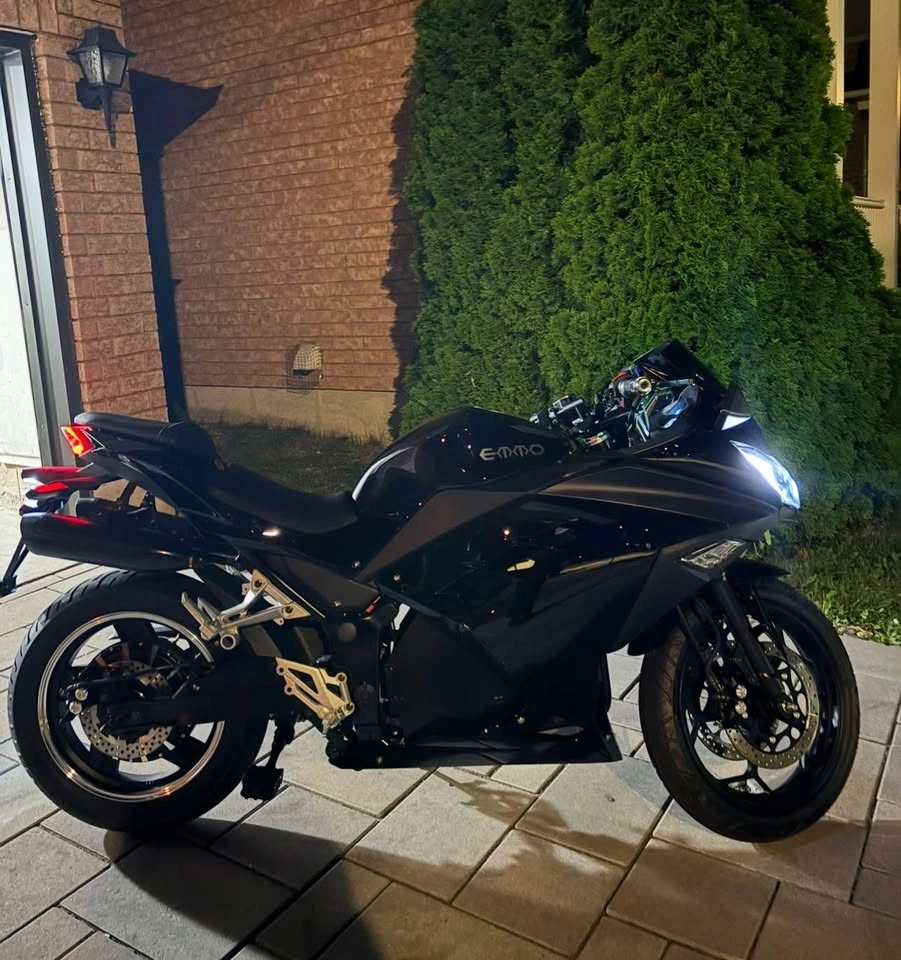EMMO Zone II GTS Black Electric Motorcycle - photo 5