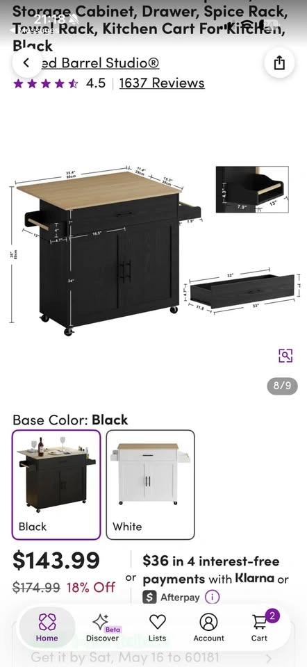 Kitchen Cart - photo 2