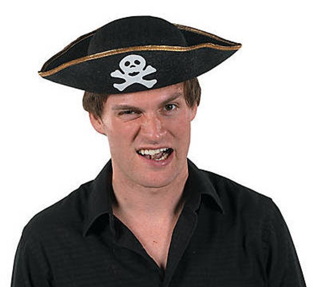 Party pirate hat