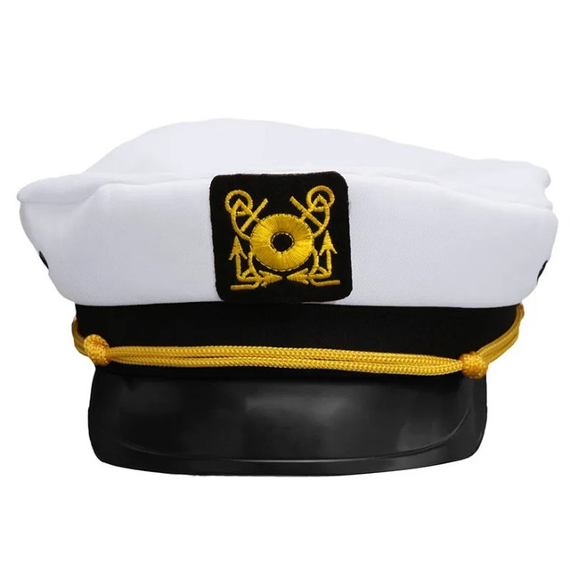 Navy Captain Boating Military Hat Cap - photo 3