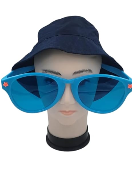 Giant Fun Sunglasses (Green, Orange or Light Blue) - photo 3