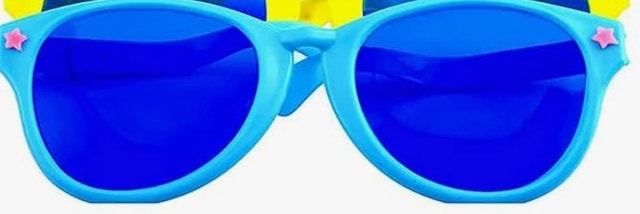 Giant Fun Sunglasses (Green, Orange or Light Blue) - photo 5