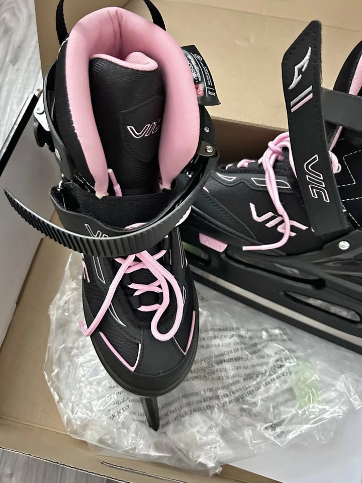 Ice Skates (Adjustable) | Size US L 4-8.5