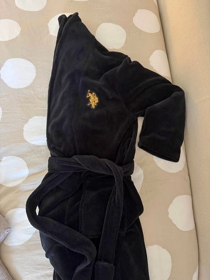 Black Polo Robe - Size S/M