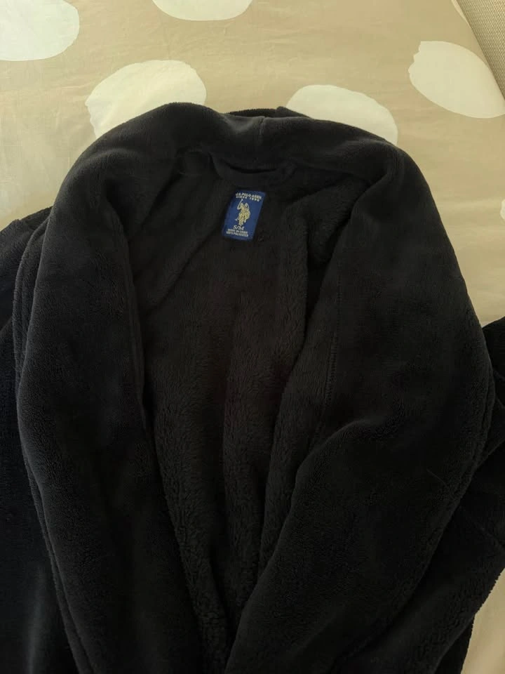 Black Polo Robe - Size S/M - photo 2