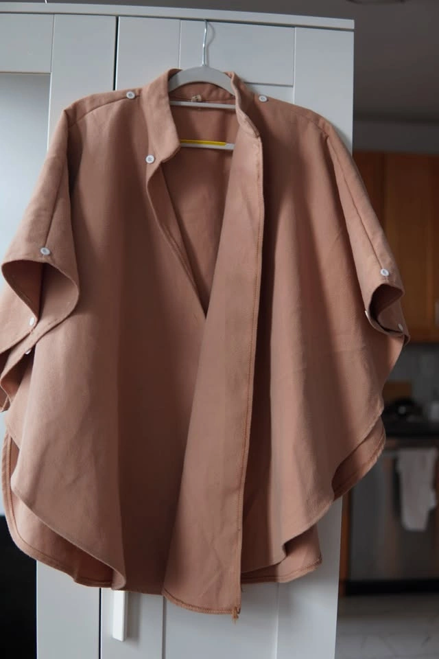 Light Brown Poncho Cape - photo 2