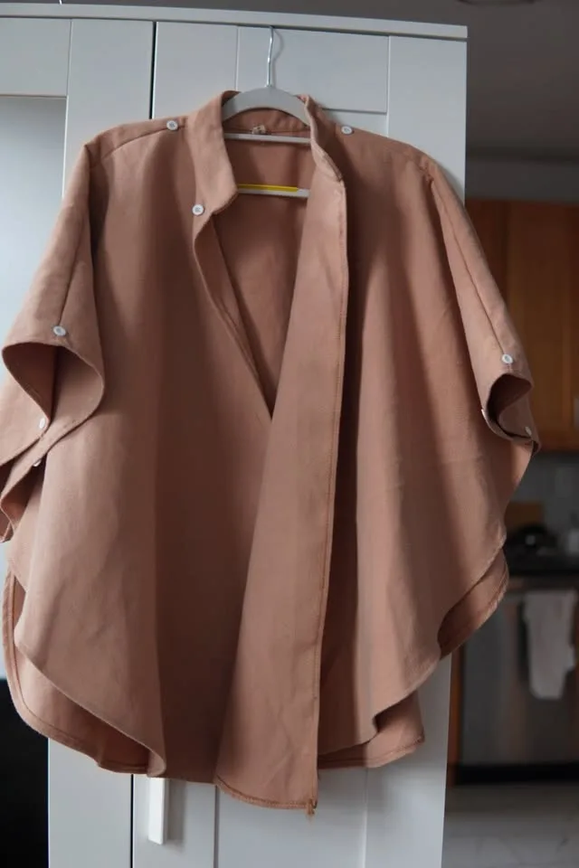 Light Brown Poncho Cape - photo 2