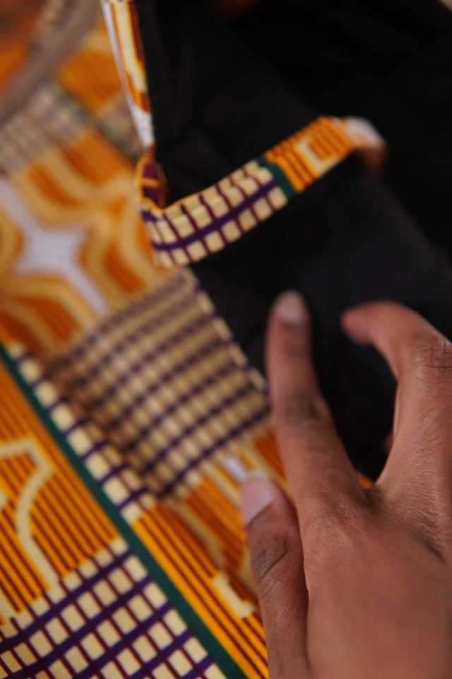African Print Tote Bag - photo 3