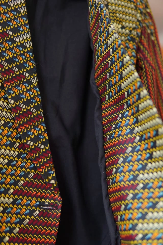 Women's tailored Ankara print blazer - photo 2
