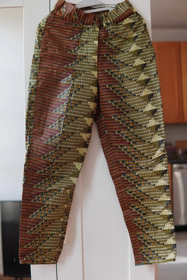 Women's tailored Ankara print blazer - photo 4