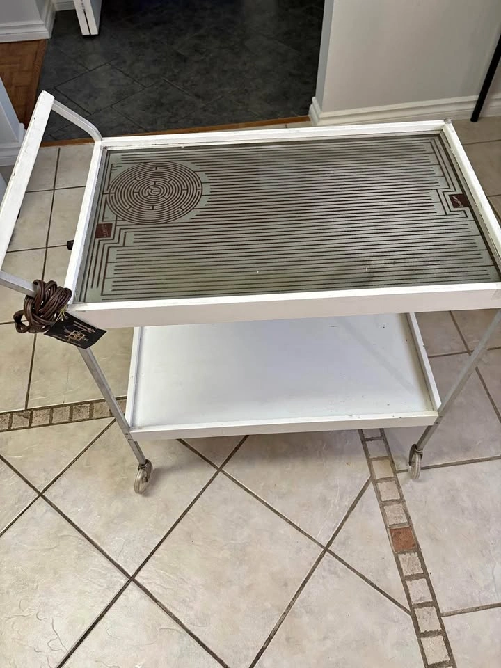 Warming Table Cart