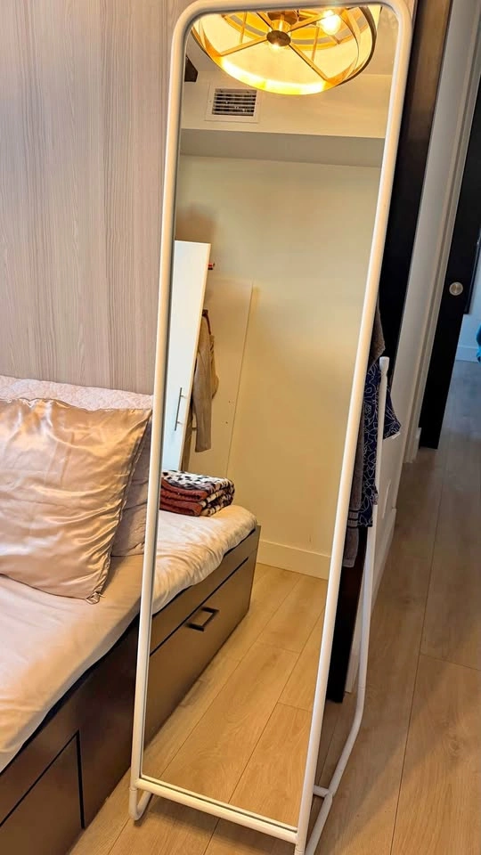 Ikea White Freestanding Full Length Mirror