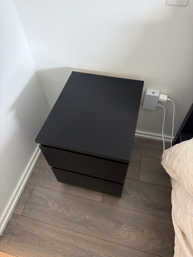 IKEA Malm Bedside Table