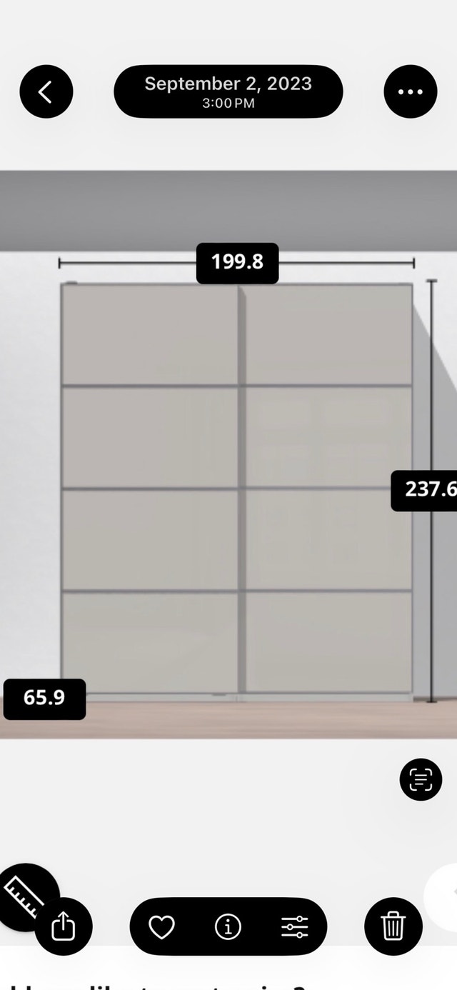 IKEA PAX HOKKSUND WARDROBE - photo 2