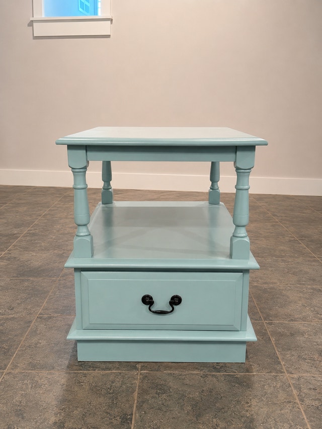 Side table- solid wood (villas)