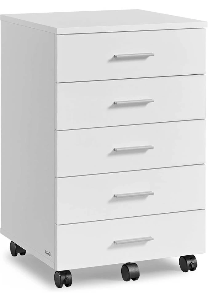 New Mobile Pedestal Filing Cabinet with Wheels