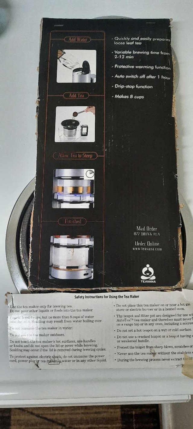 Cloer Teavana AutoTea - photo 2