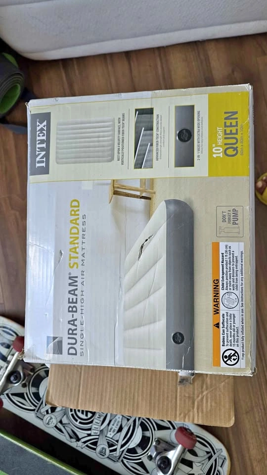 Air mattress camping