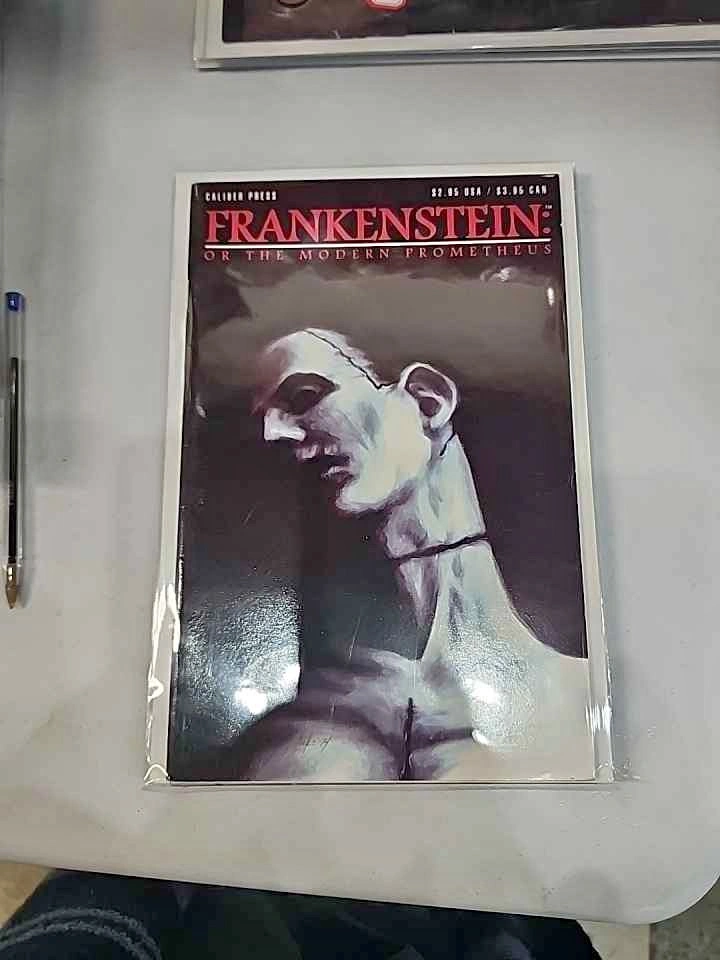 Caliber Press Frankenstein Comic Book