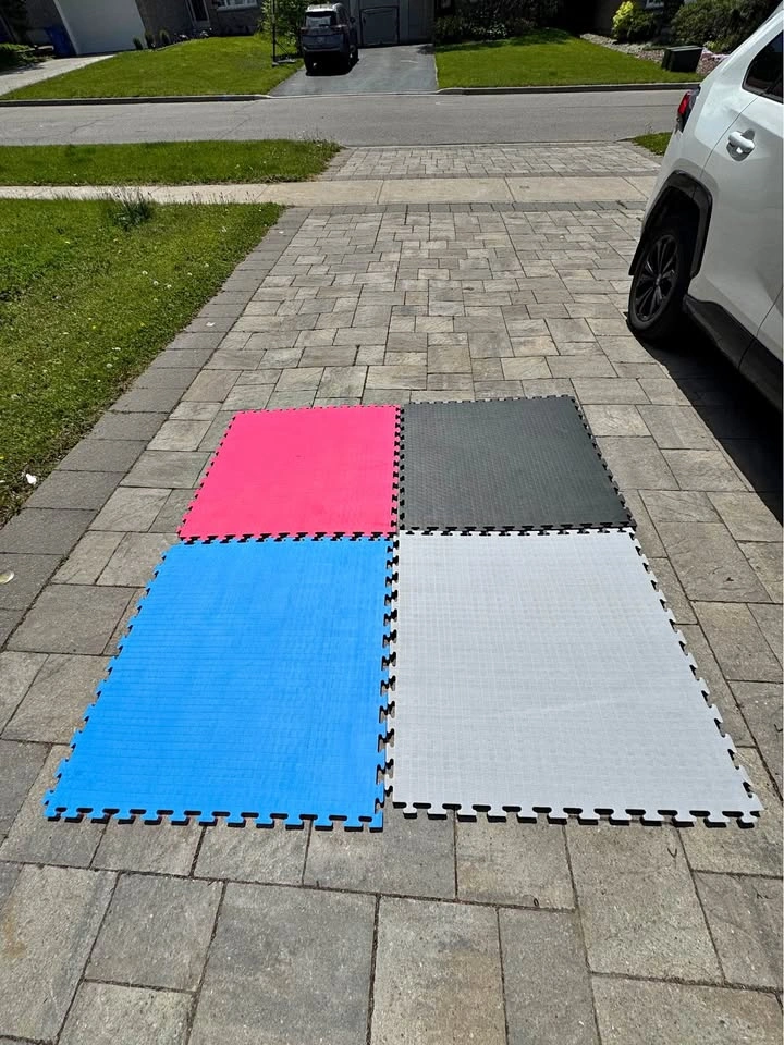 Puzzle mats for gym