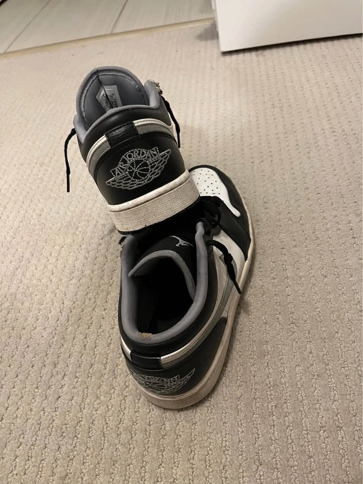 Jordan 1 Black Grey White - photo 3
