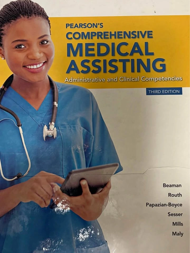 Pearson’s Comprehensive Medical Assisting Hardcover Textbook