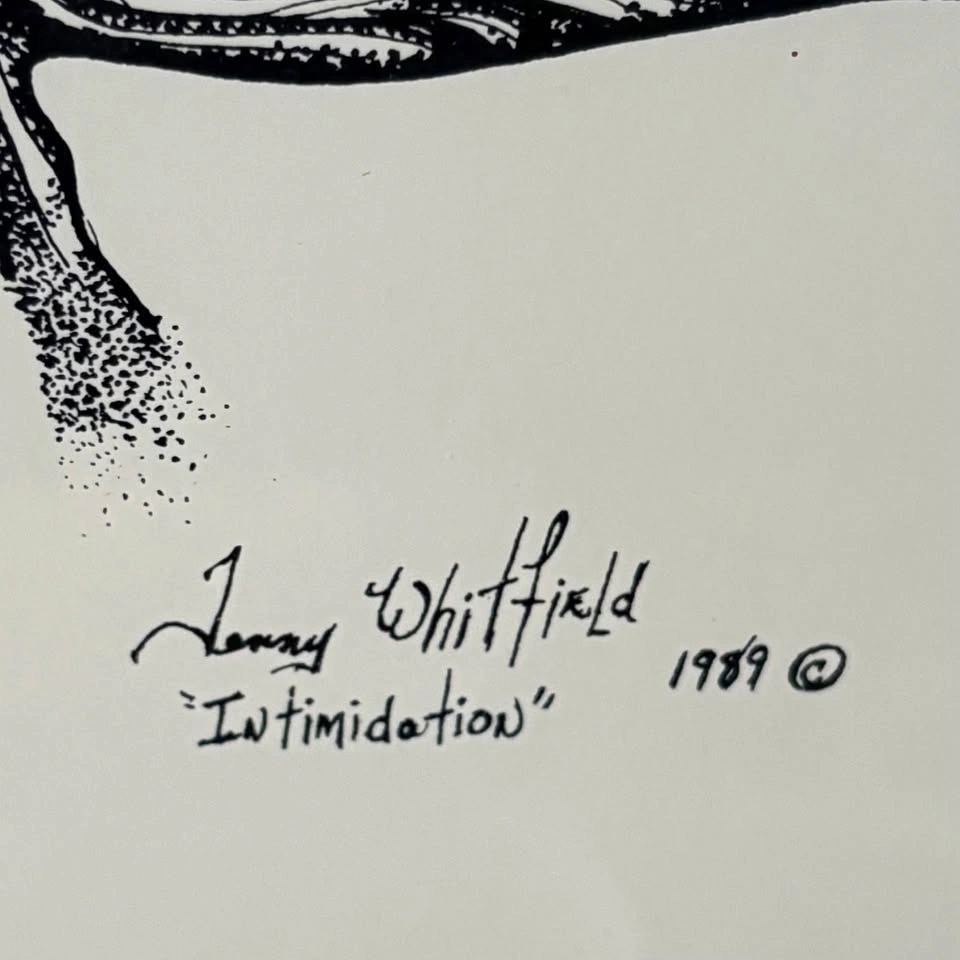 Mountain Lion Artwork Print “Intimidation” by Tenny Whitfield - photo 2