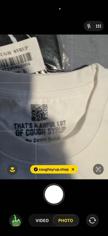 That's A Awful Lot of Cough Syrup T-Shirt (Brand New) - photo 4