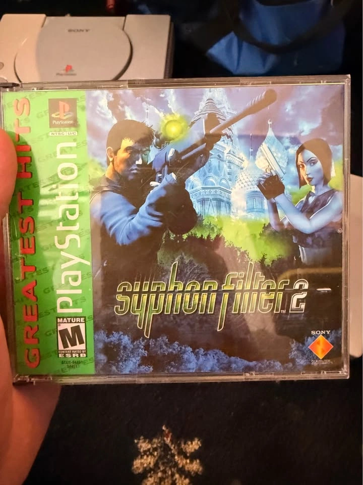 Sony PlayStation 1 console with Syphon Filter 2 - photo 2