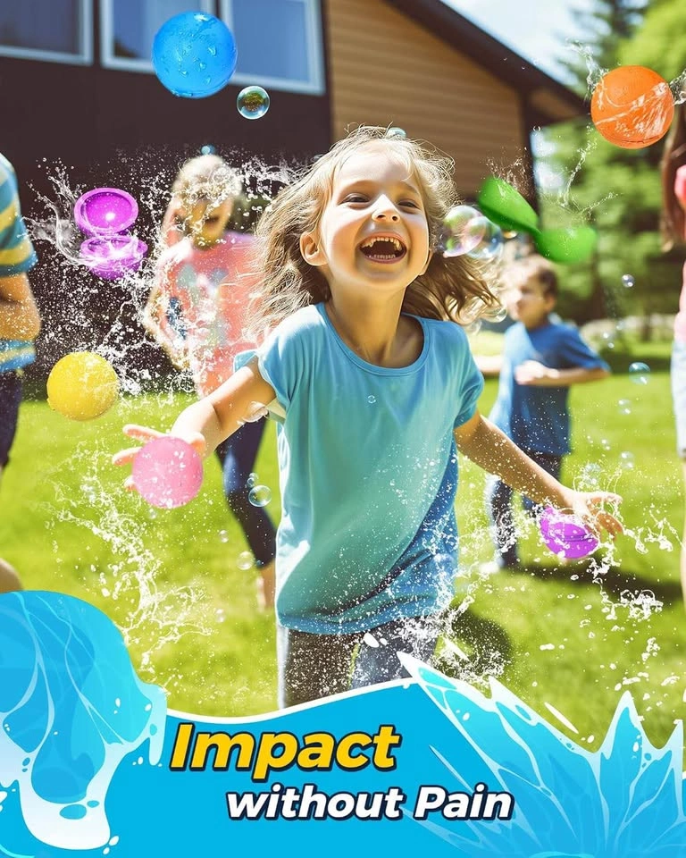BNIB Reusable Silicone Self Sealing Water Balloons - photo 3