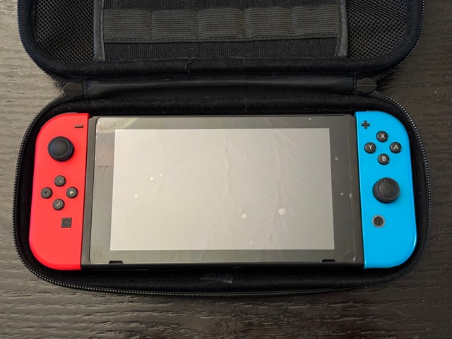 Nintendo Switch w case and accessories - photo 2
