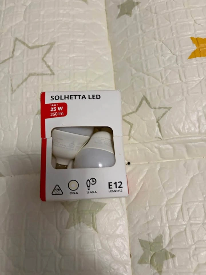 IKEA SOLHETTA LED E12 Light Bulbs 25W Equivalent