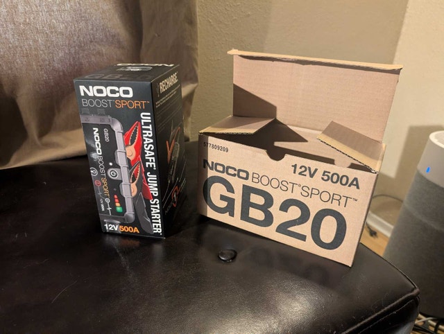 NOCO Boost Sport GB20, Battery Booster