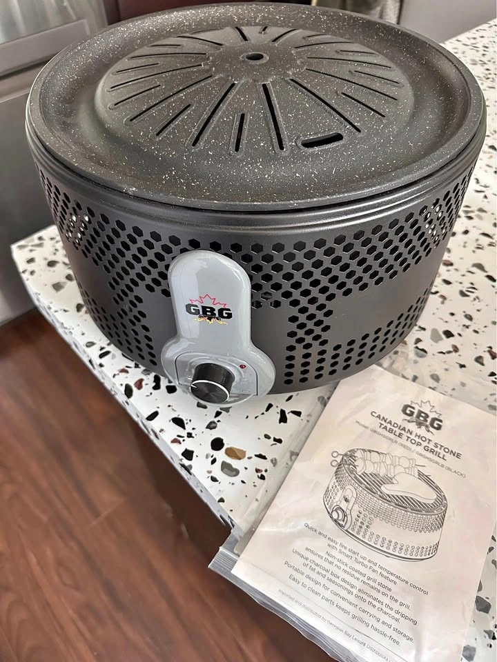 Canadian Hot Stone Portable Tabletop Grill