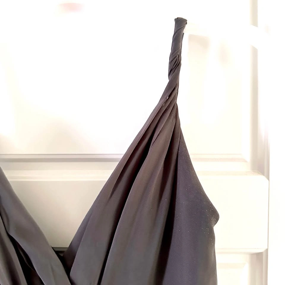 Levkoff Charcoal Grey Bridesmaid Formal Wedding Dress - photo 4
