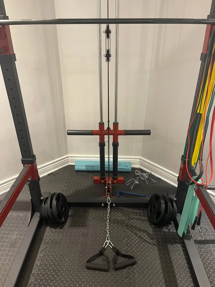 Home Gym Package: Squat Rack, Bench, Barbell & Plates - photo 3