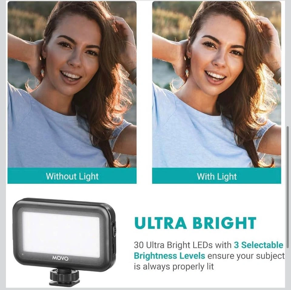Movo iVlogger Video Creator Kit for iPhone – Mic, Light & Tripod - photo 3