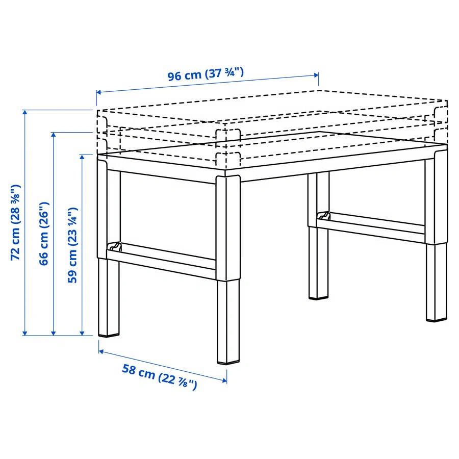 IKEA PAHL desk - photo 2