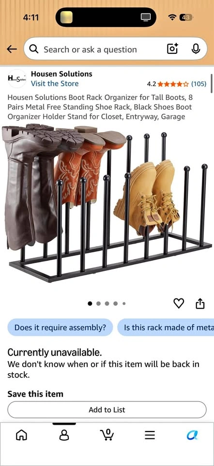 Shoe Organizer