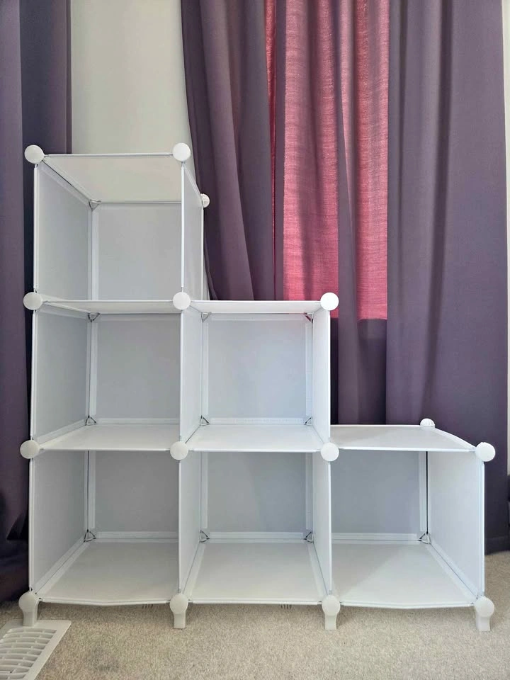 Modular 6 Bin Storage Organizer