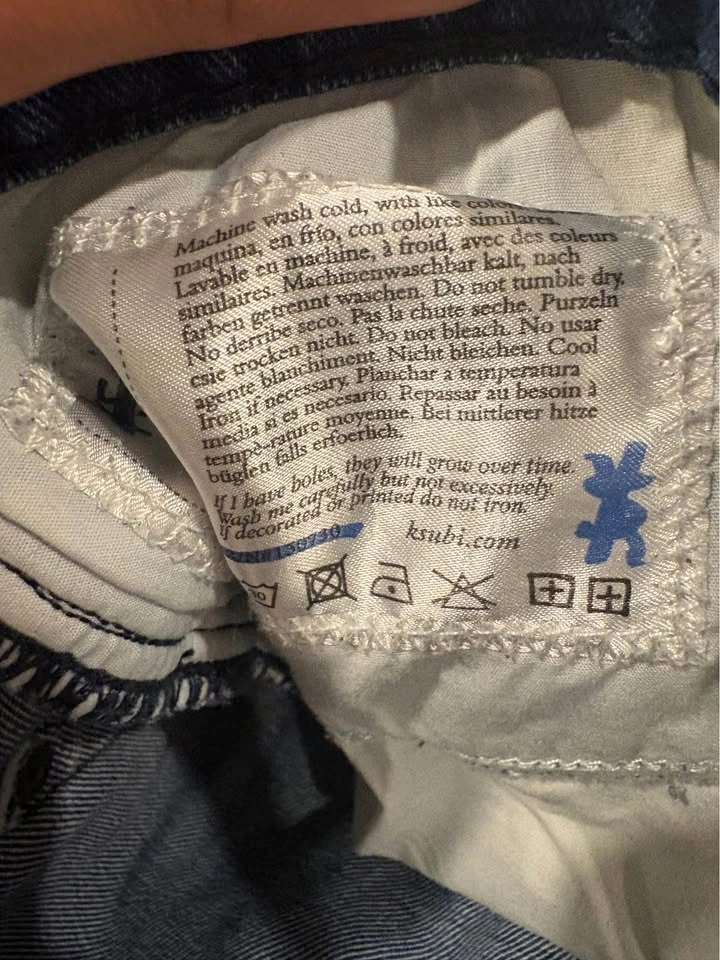 Blue Ksubi Jeans (36) Real - photo 4