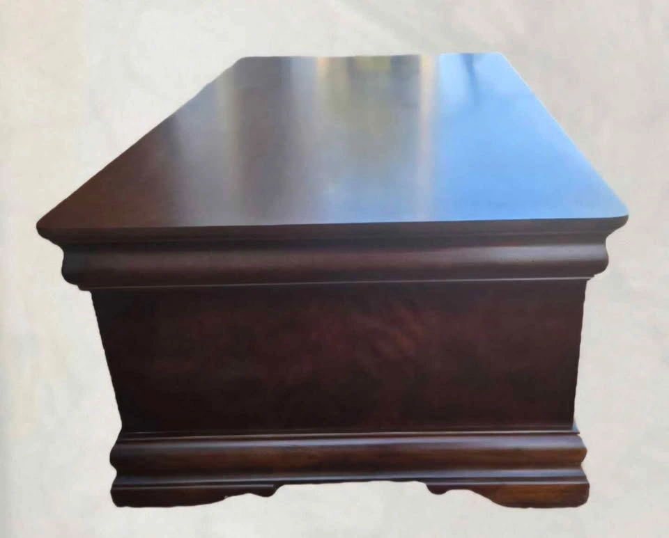 Vintage Solid Wood Coffee Table with Storage Drawers - photo 5