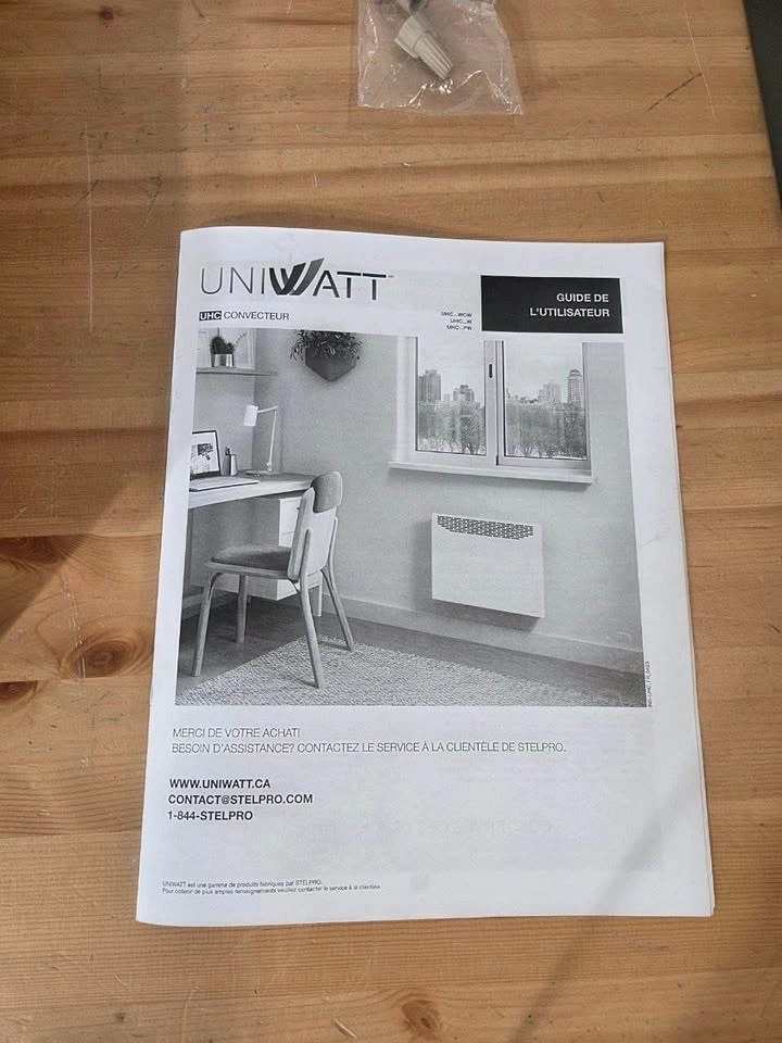 Stelpro Uniwatt 1500W Quiet Convector Heater with Thermostat – N - photo 5