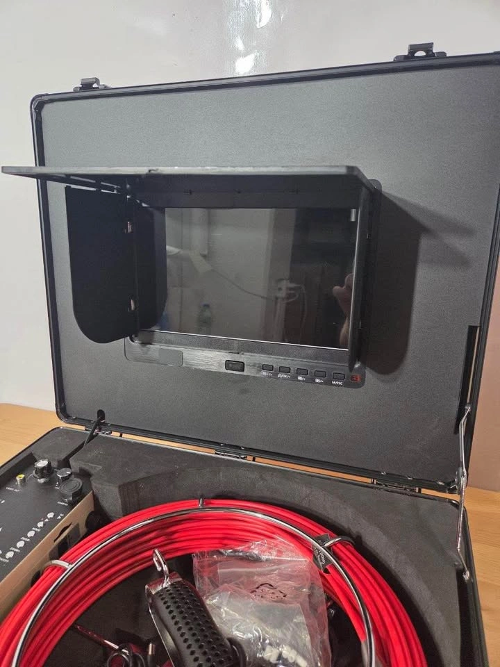 100FT Self-Leveling Sewer Inspection Camera w/ 10” IPS Screen - photo 3