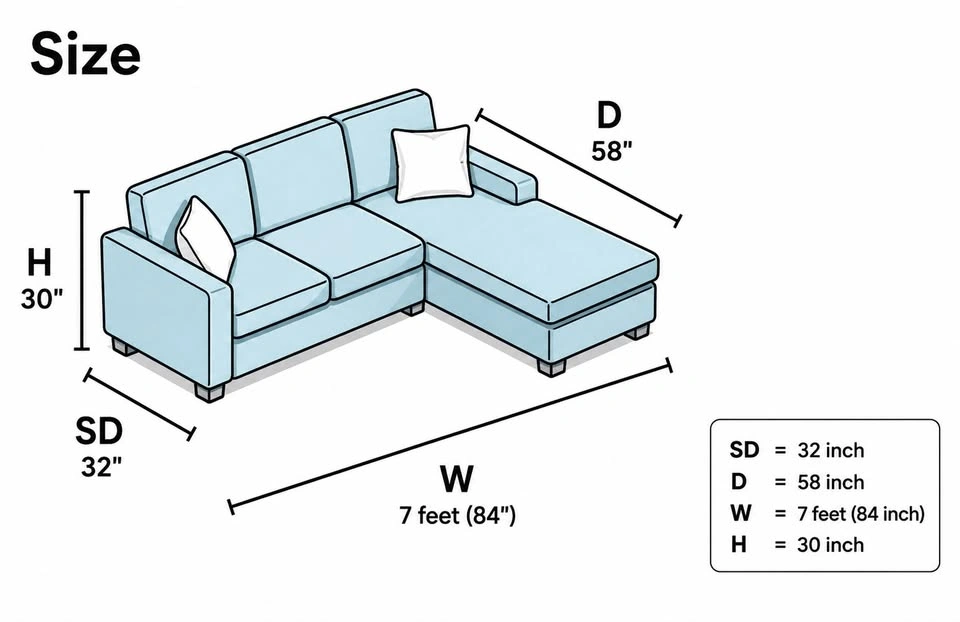 Teal Velvet Sectional Sofa — Converts to Bed + Storage - photo 2