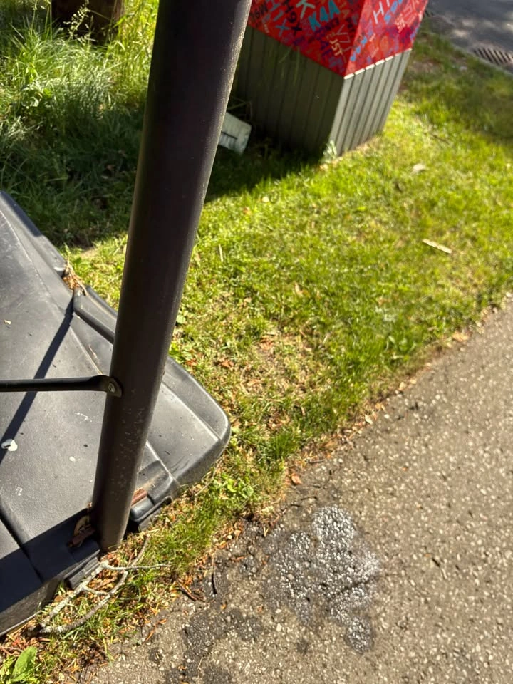 Portable Basketball Net / Hoop – Lifetime Backboard – Used - photo 4