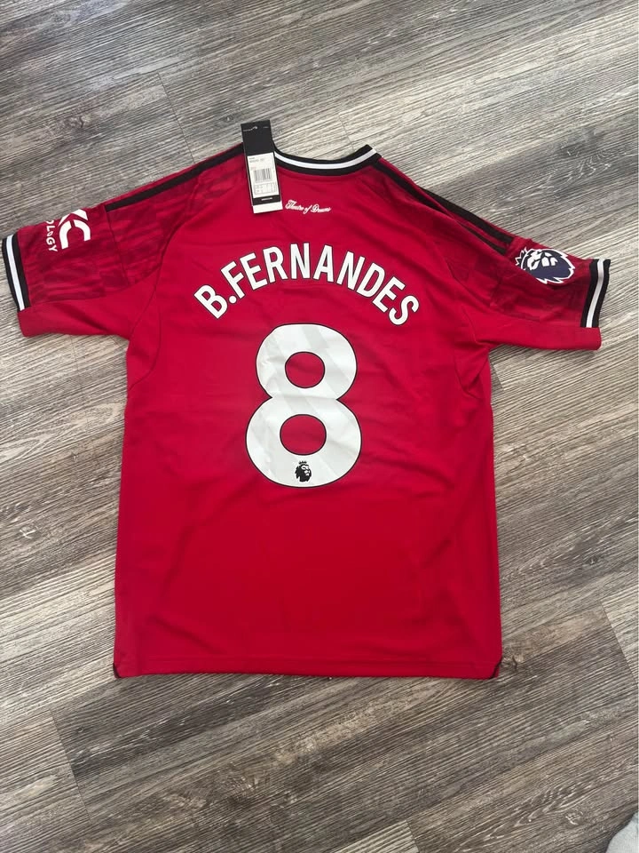 New Manchester United Jersey Bruno Fernandes - photo 2