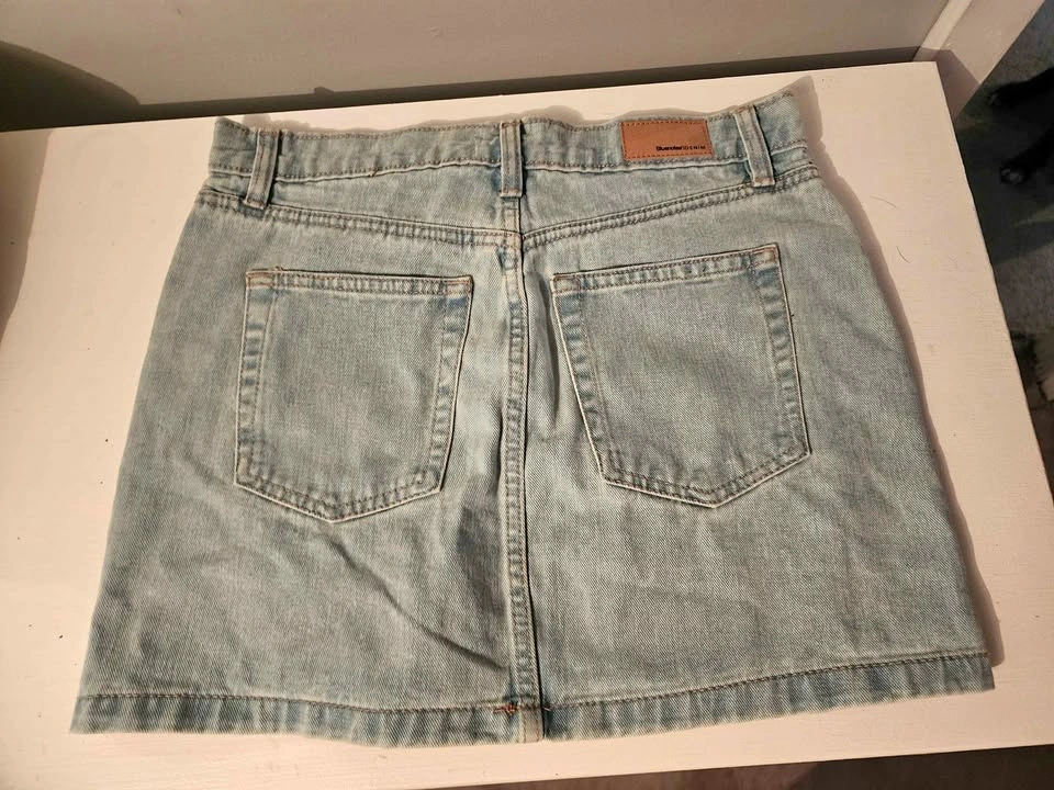 High-Rise Denim Mini Skirt - Size Small - New With Tags