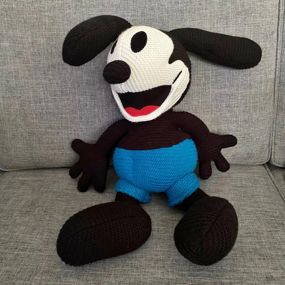 Disney Parks Oswald the Lucky Rabbit 15in Knit Plush